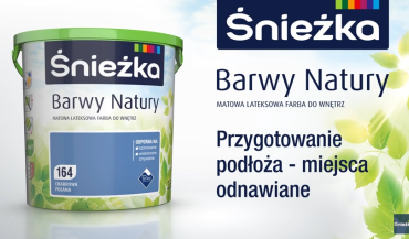 Śnieżka - przygotowanie podłoża do malowania