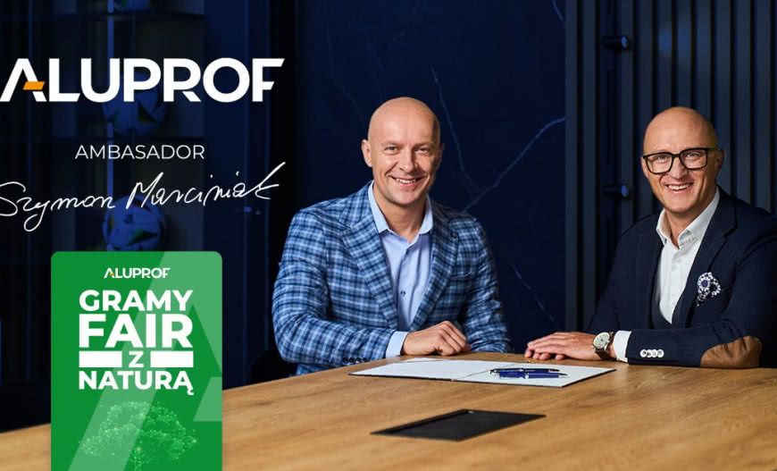Aluprof i Szymon Marciniak w duecie dla zrównoważonego budownictwa