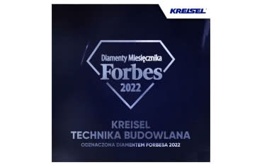 KREISEL wyróżniony w rankingu Diamenty Forbesa 2022