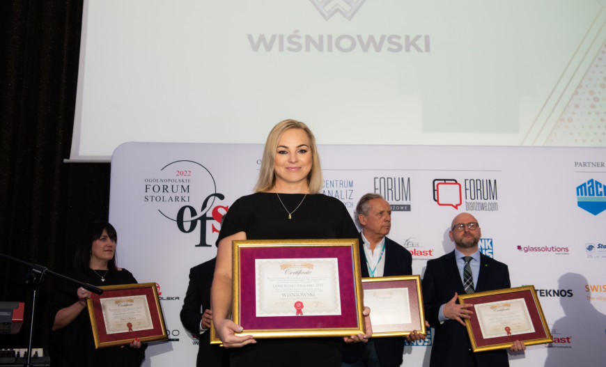 Wiśniowski Liderem Rynku Stolarki 2022